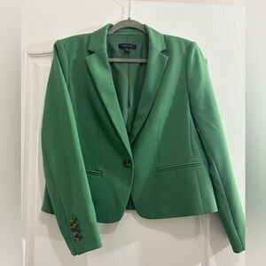 Ann Taylor Vibrant Green Suit Jacket